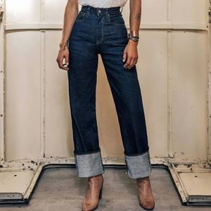 Imogene + Willie Catherine Indigo Rigid Jeans 27